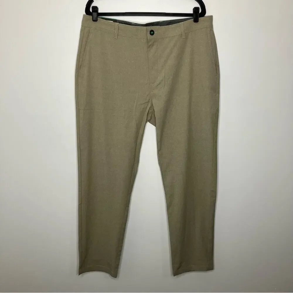 NWT LINKSOUL Chino Boardwalker Pant Khaki 38x30 Beige